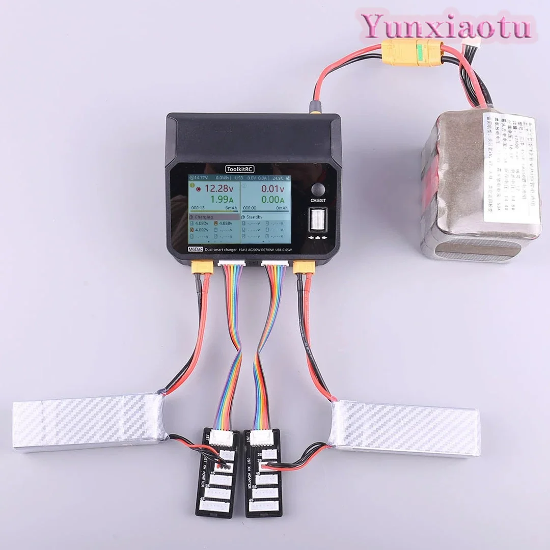 ToolkitRC M6DAC Dual Channel S - Toolkitrc M6Dac Smart Charger ulasan dan harga