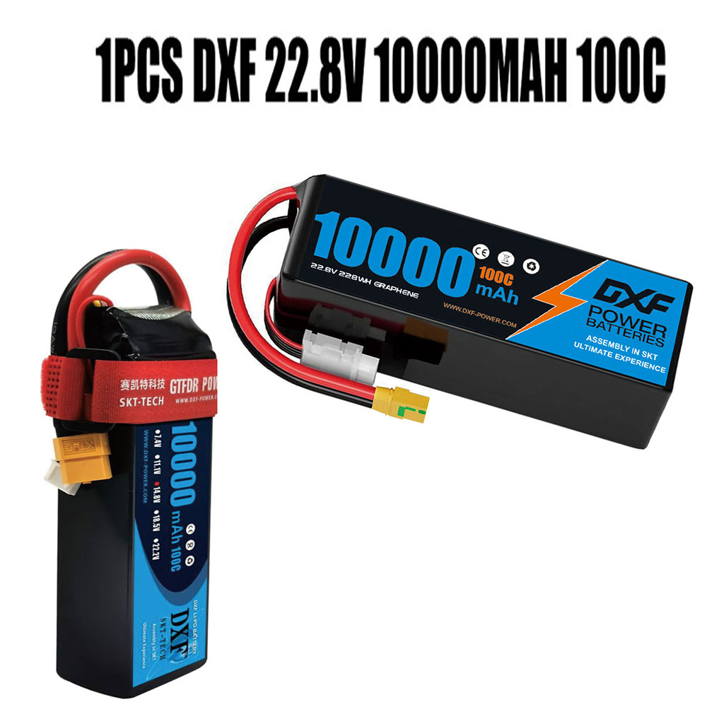 DXF 6S Lipo Battery 10000mAh 2 - 6S Lipo Battery 22.2V 5000Mah ulasan dan harga