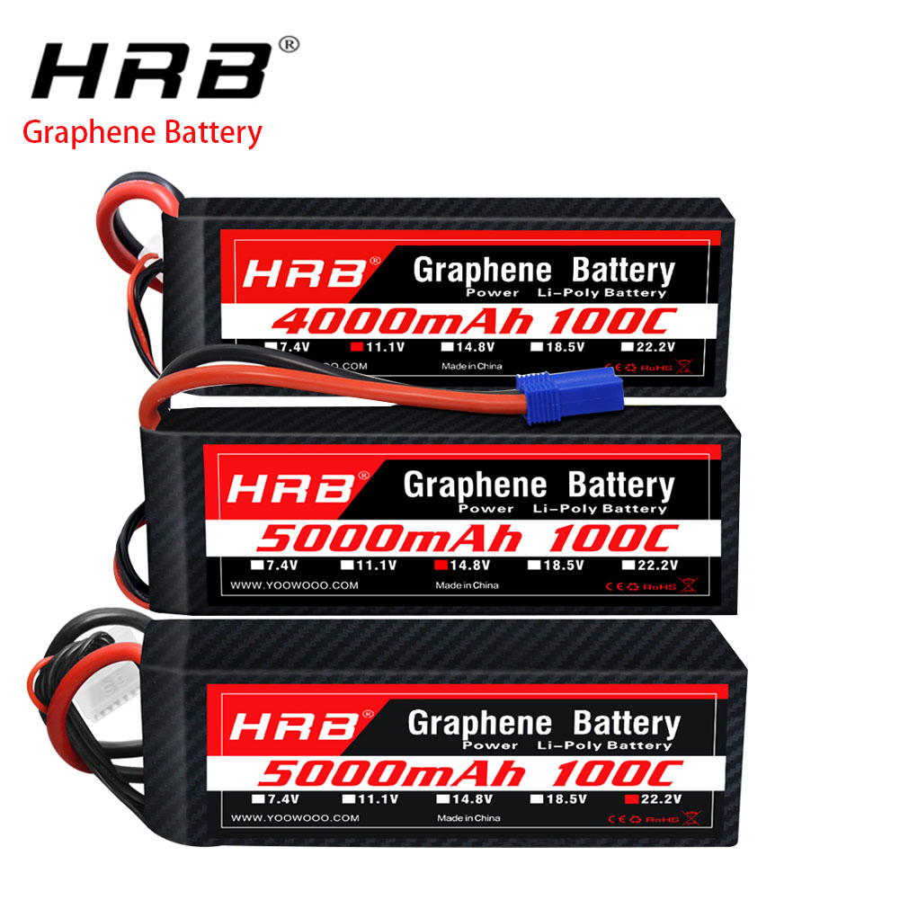 HRB Graphene Battery 2S 3S 4S  - 6S Lipo Battery 22.2V 5000Mah ulasan dan harga