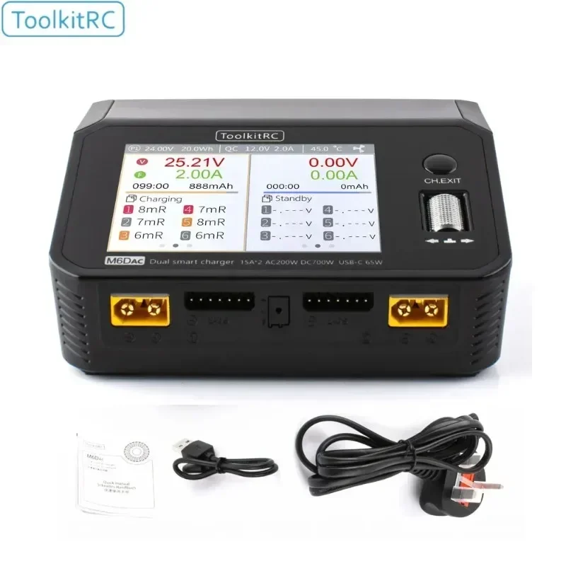 ToolkitRC M6DAC Smart Balance  - Toolkitrc M6Dac Smart Charger ulasan dan harga